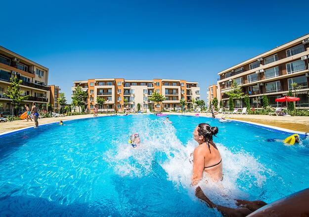 6421 Студия в к-се «Nessebar Fort Club», Солнечный Берег, Болгария.