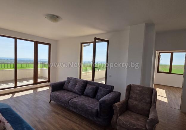 6813 2-к квартира с видом на море в к-се «Vineyards Panorama», Ахелой, Болгария.