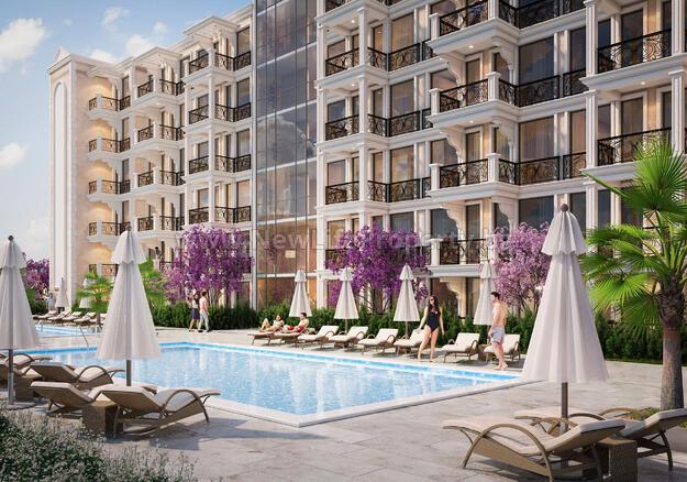 6869 2-к квартира в к-се «Polarstar Beach», Святой Влас, Болгария.