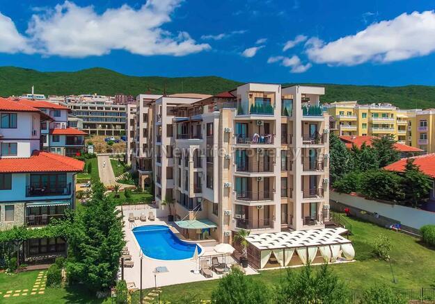 6872 2-к квартира с видом на море в к-се «Porto Paradiso», Святой Влас, Болгария!