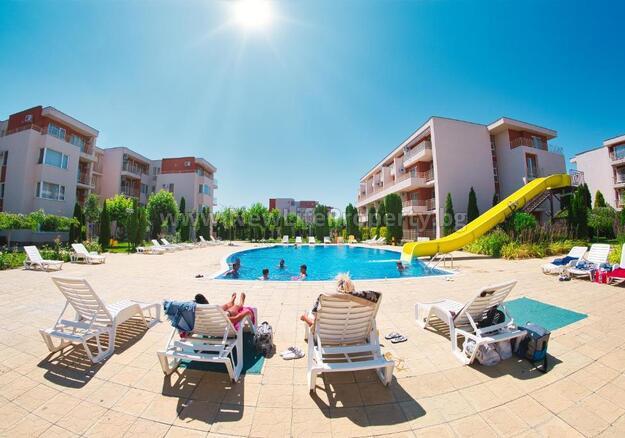 6901 Студия в к-се «Nessebar Fort Club», Солнечный Берег, Болгария.