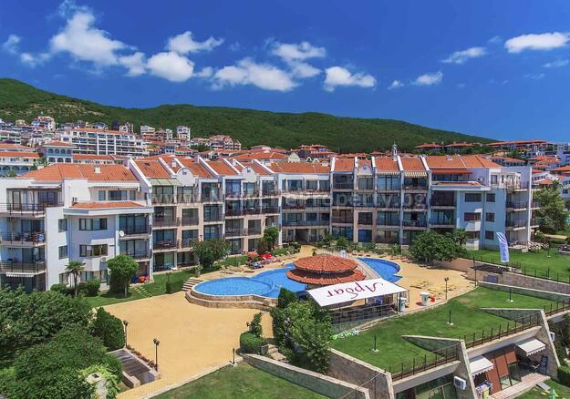 6969 2-к квартира с видом на море в к-се «Diamond», Святой Влас, Болгария!