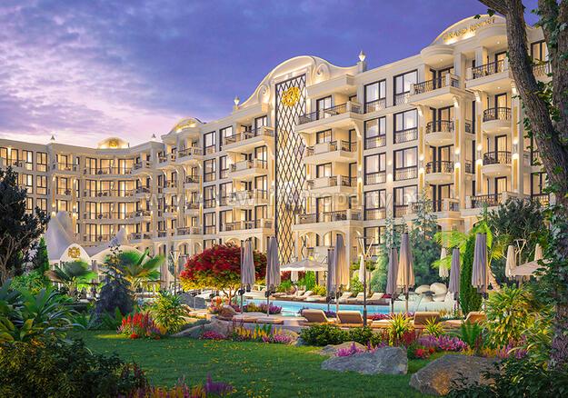 6993 2-к квартира в к-се «Harmony Suites 14 Grand Resort», Солнечный Берег, Болгария!