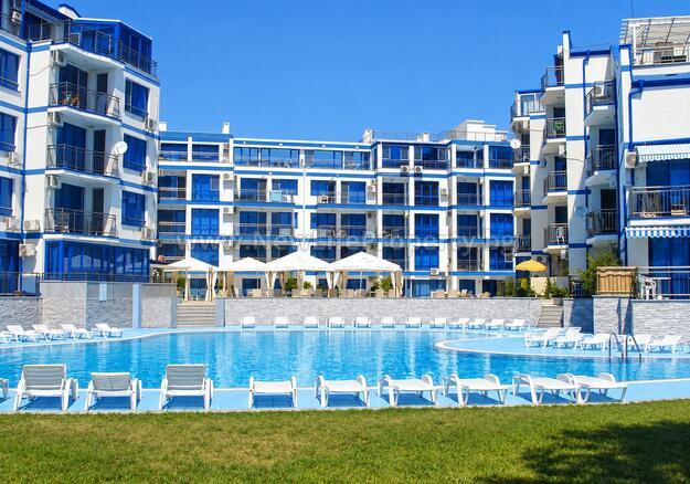 7027 3-к квартира с видом на море в к-се «Blue Bay Palace», Поморие, Болгария.