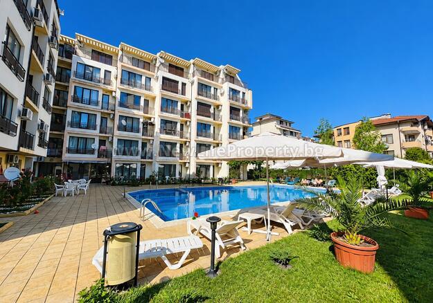 7060 2-к квартира в к-се «Amber Beach», Солнечный Берег, Болгария!