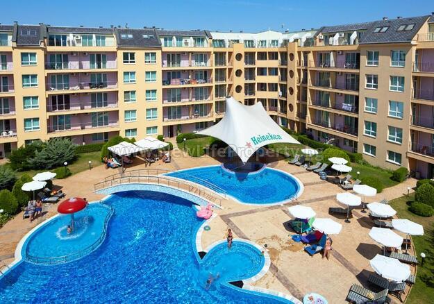 7088 2-к квартира в к-се «Polo Resort», Солнечный Берег, Болгария!